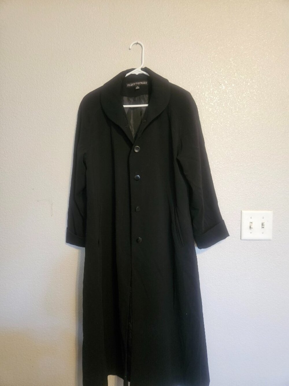 Fleet Street Vintage Trench Coat Size 12P